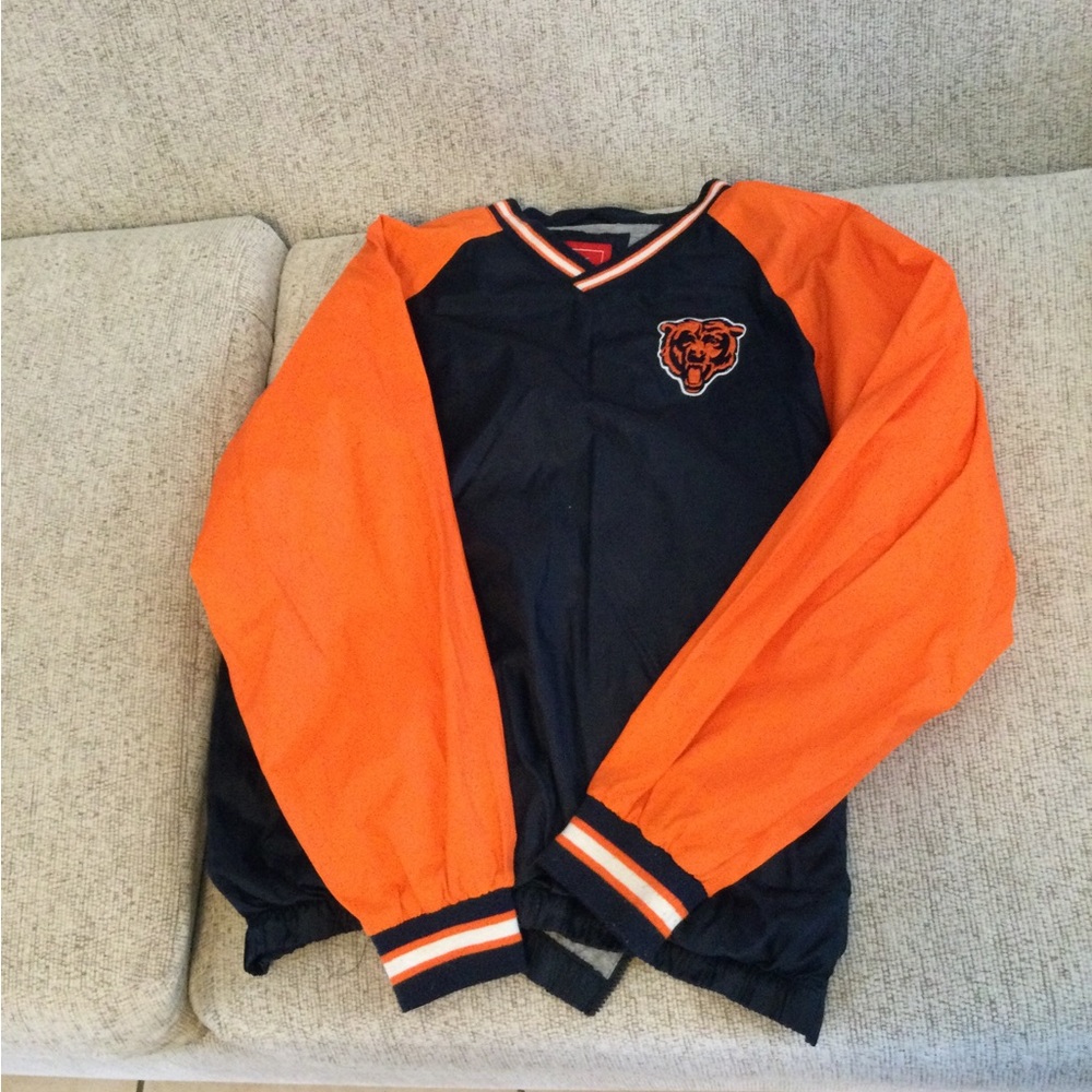 NFL windbreaker Large long sleeve bears